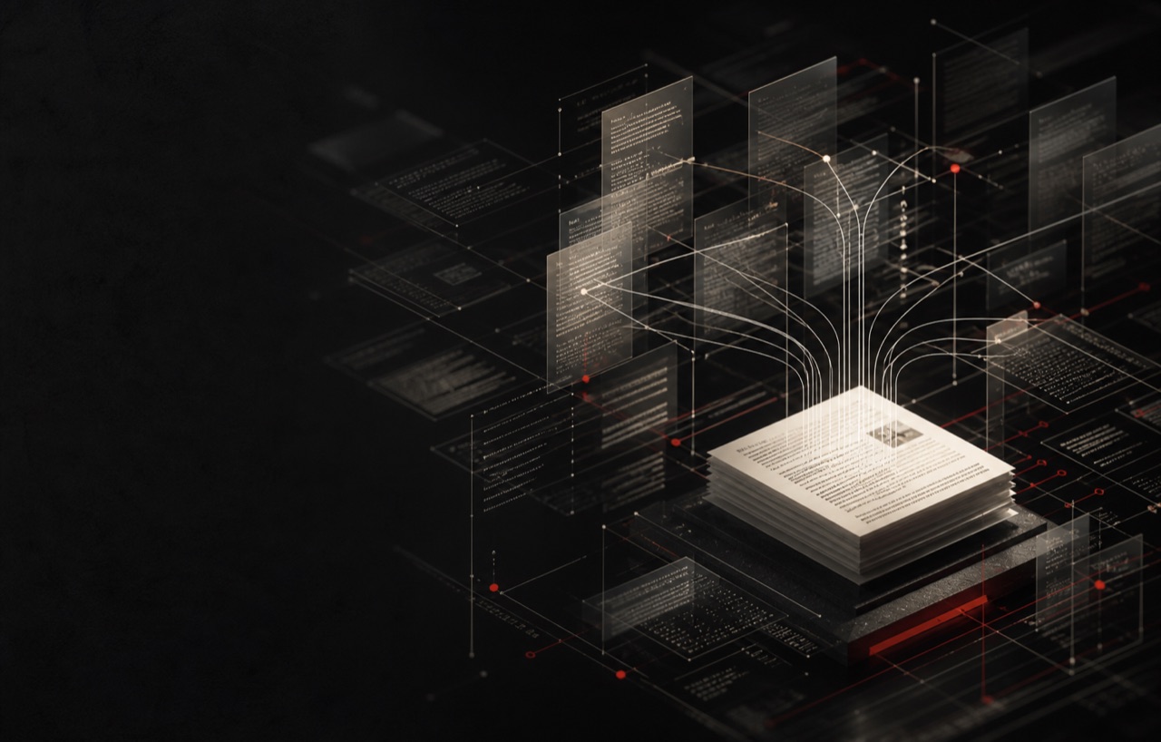 A network of sources pointing to one trusted document